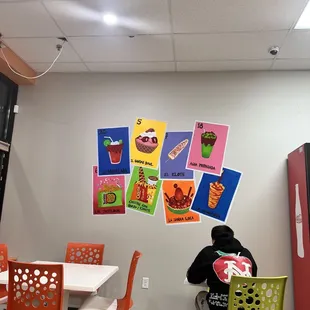  person sitting at a table