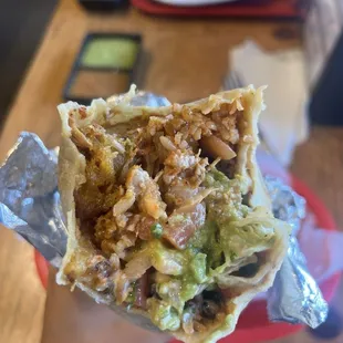 Plantain Burrito