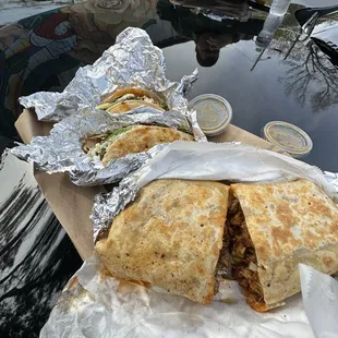 Burrito &amp; 2 Tacos