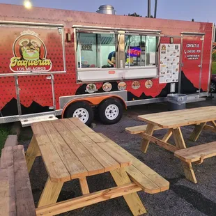 Nice outdoor seating