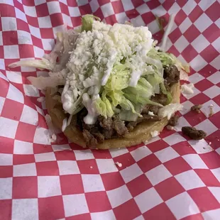 Steak sopes