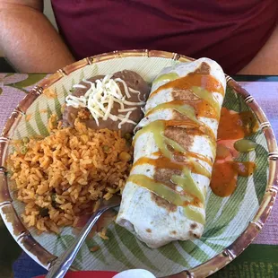Carne Asada burrito