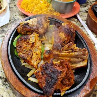 Plato Pollo Asado