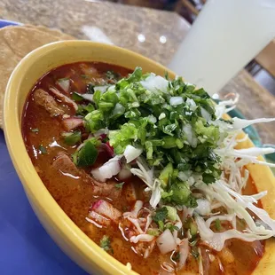 Pozole soup