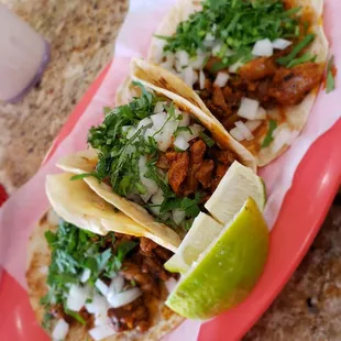 street tacos.... pastor