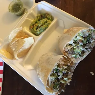 Beef burrito