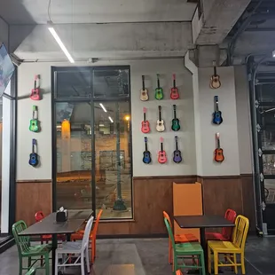 Guitar and decor