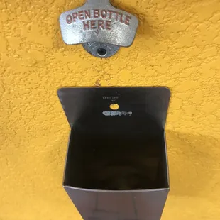 For bottle caps