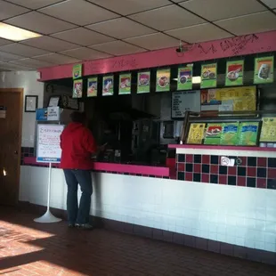 Order at counter
