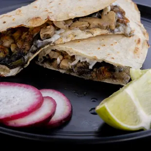 Quesadilla de flor