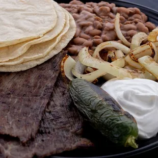 Plato de cecina
