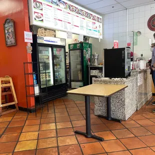 a man standing in front of the counter