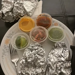 Tacos and salsa