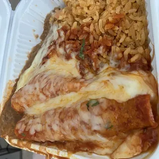 Enchilada Meal (combi) - Double