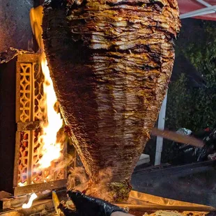 Al Pastor, blasted by fire