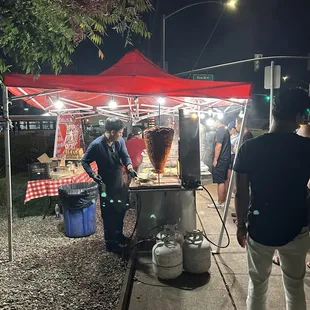 View from of the line