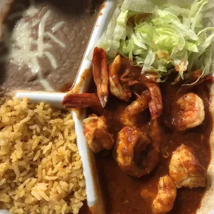 Camarónes a la diabla