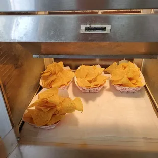 Free chips! Help yourself.