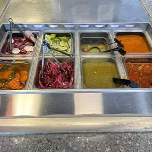 Salsa bar