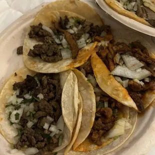 Al pastor &amp; Carne Asada