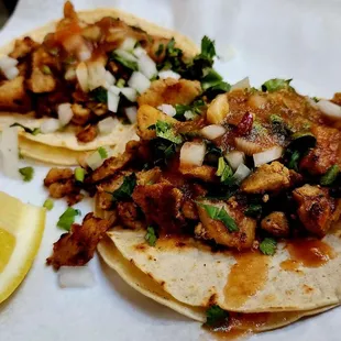 Chicken tacos