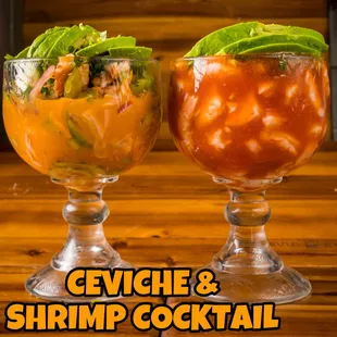 Ceviche de camarón y vuelve a la vida