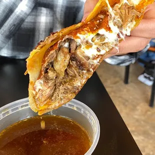 The best Birria (consommé broth could be better though)