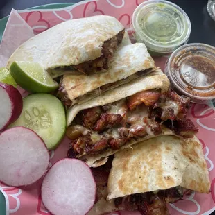 Pastor Quesadilla