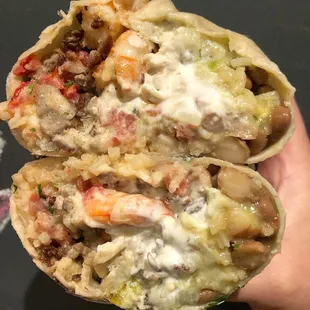Jumbo Shrimp Burrito