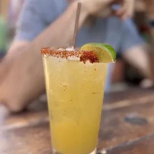 Habanero Margarita (spicy!)