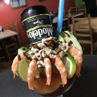 Michelada "La Negra Tomasa" ... $12