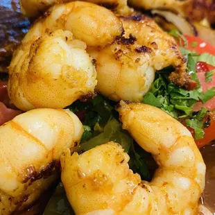 Grilled shrimp