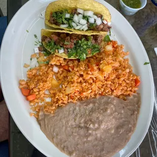 Taco dinner- ground beef hard shell