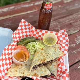 Quesadilla de asada