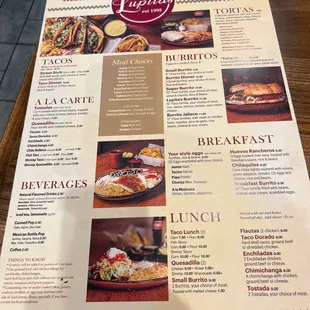 Menu front