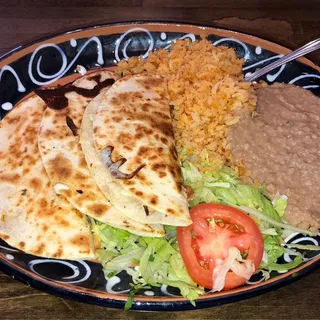 Cheese Quesadilla Dinner