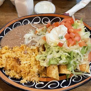 Flautas Dinner