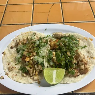 Chicken taco