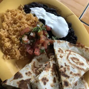 Chicken Super Quesadilla