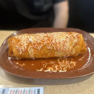 Wet burrito