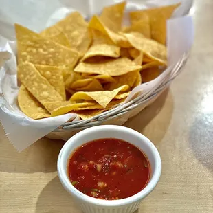Free Chips and Salsa