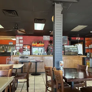Counter at Taqueria María Bonita