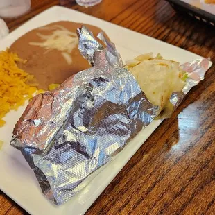 Kids meal taco