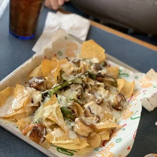 Shrimp Fajita Nachos
