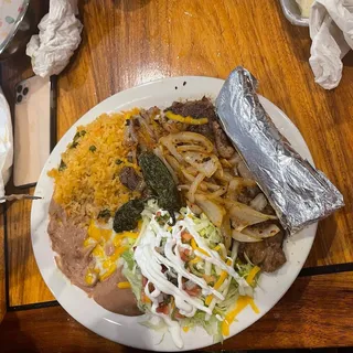 Fajitas Steak Meal