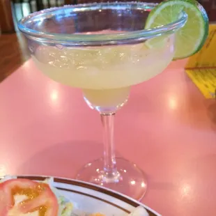 Lime margarita made very well