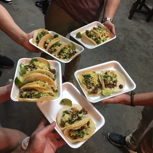 tacos, food