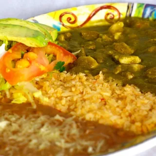 #19 PLATO DE CHILE VERDE