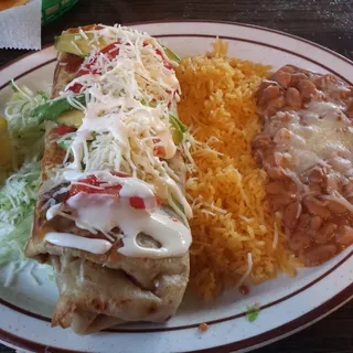 39 CHIMICHANGA COMBO