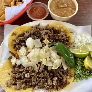 Carne Asada Mini Tacos.